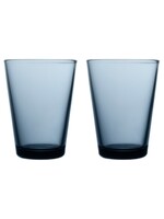 Iittala Iittala Kartio - Verre - 40 cl - Bleu pluie - 2 pièces