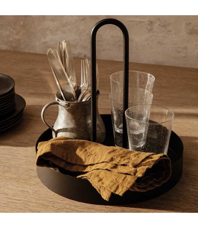 Ferm Living Grib Tray Zwart