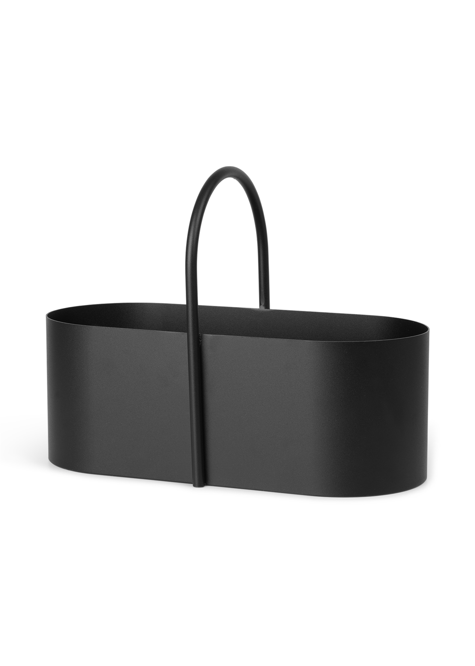 Ferm Living Ferm Living - Toolbox Grib - Bac de rangement - Perforé - Noir - Métal