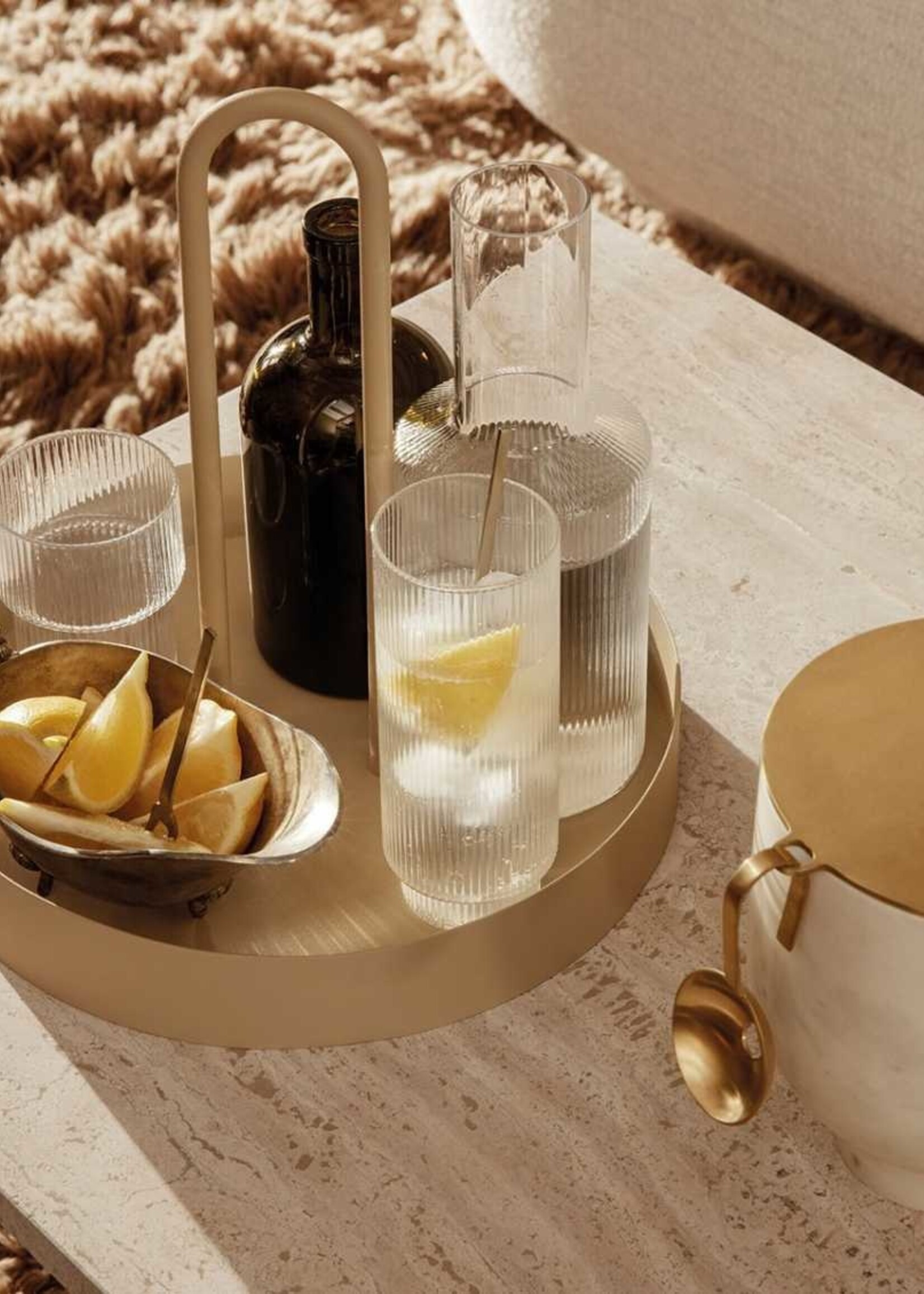 Ferm Living Ferm Living Plateau Grib Beige