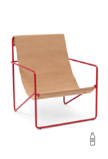 Ferm Living Ferm Living Desert Lounge Chair Rood