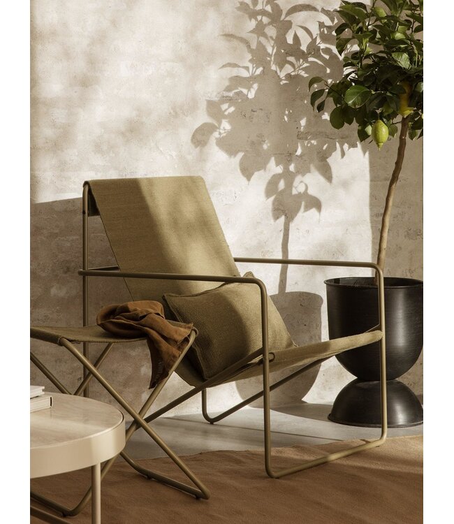 Ferm Living Ferm Living Coussin d’extérieur Desert Vert olive