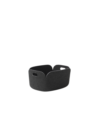 Muuto Restore opbergmand black melange