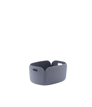 Muuto Muuto Restore Opbergmand Vilt Blauw-Grijs