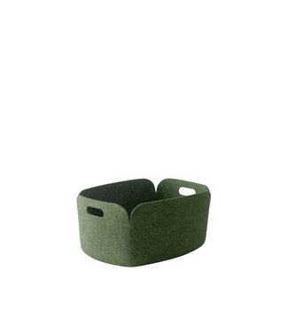 Muuto Muuto - Restore Basket - Opbergmand - dark green