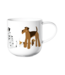 ASA Coppa Katten en Honden Kop Hond Porselein Wit