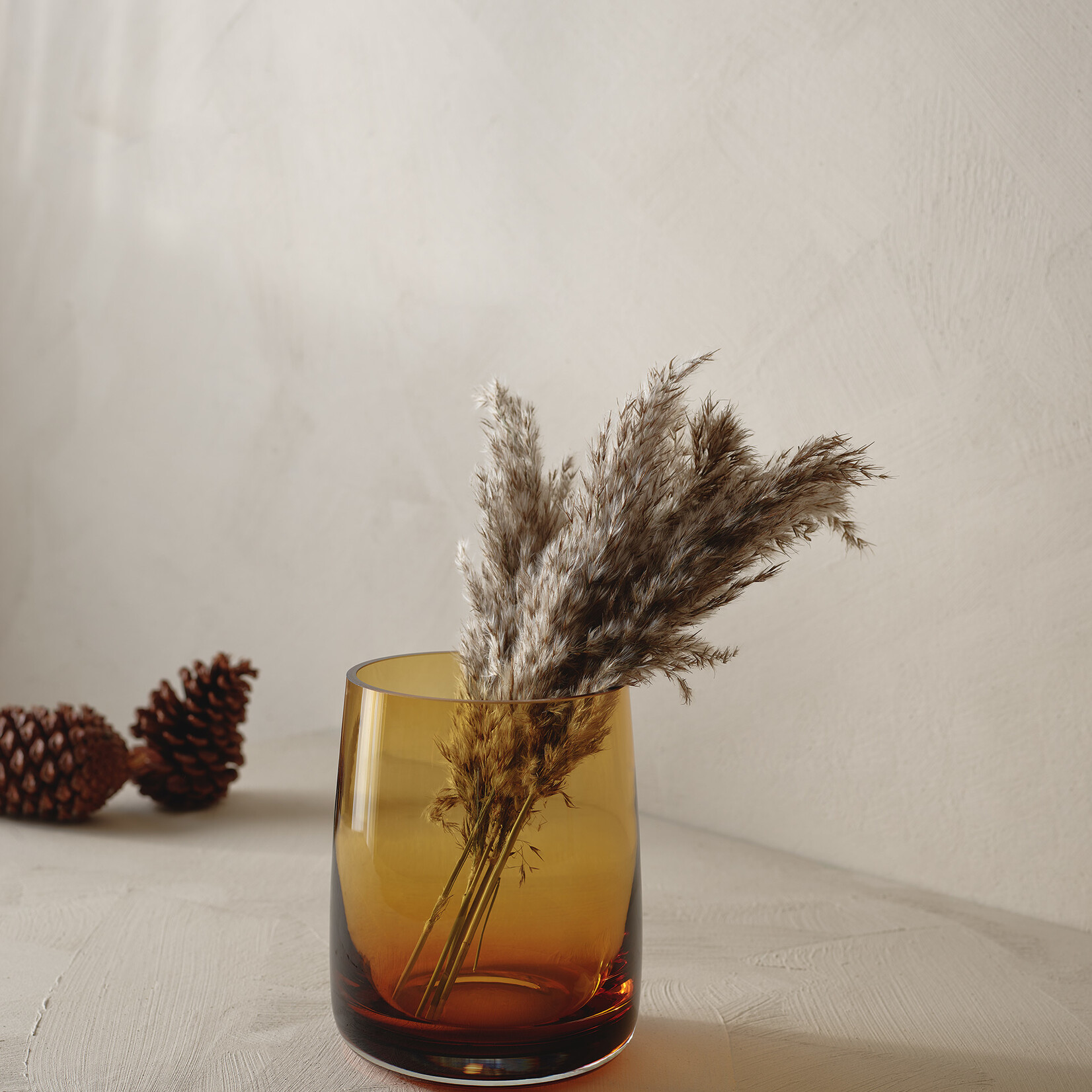 ASA ASA Ajana Vaas Glas Oranje/Amber