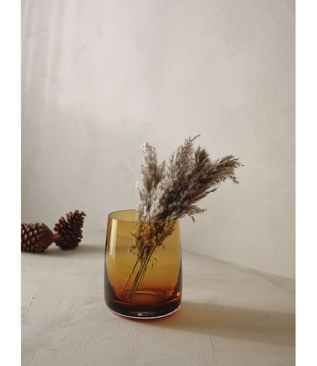 ASA ASA Ajana Vaas Glas Oranje/Amber