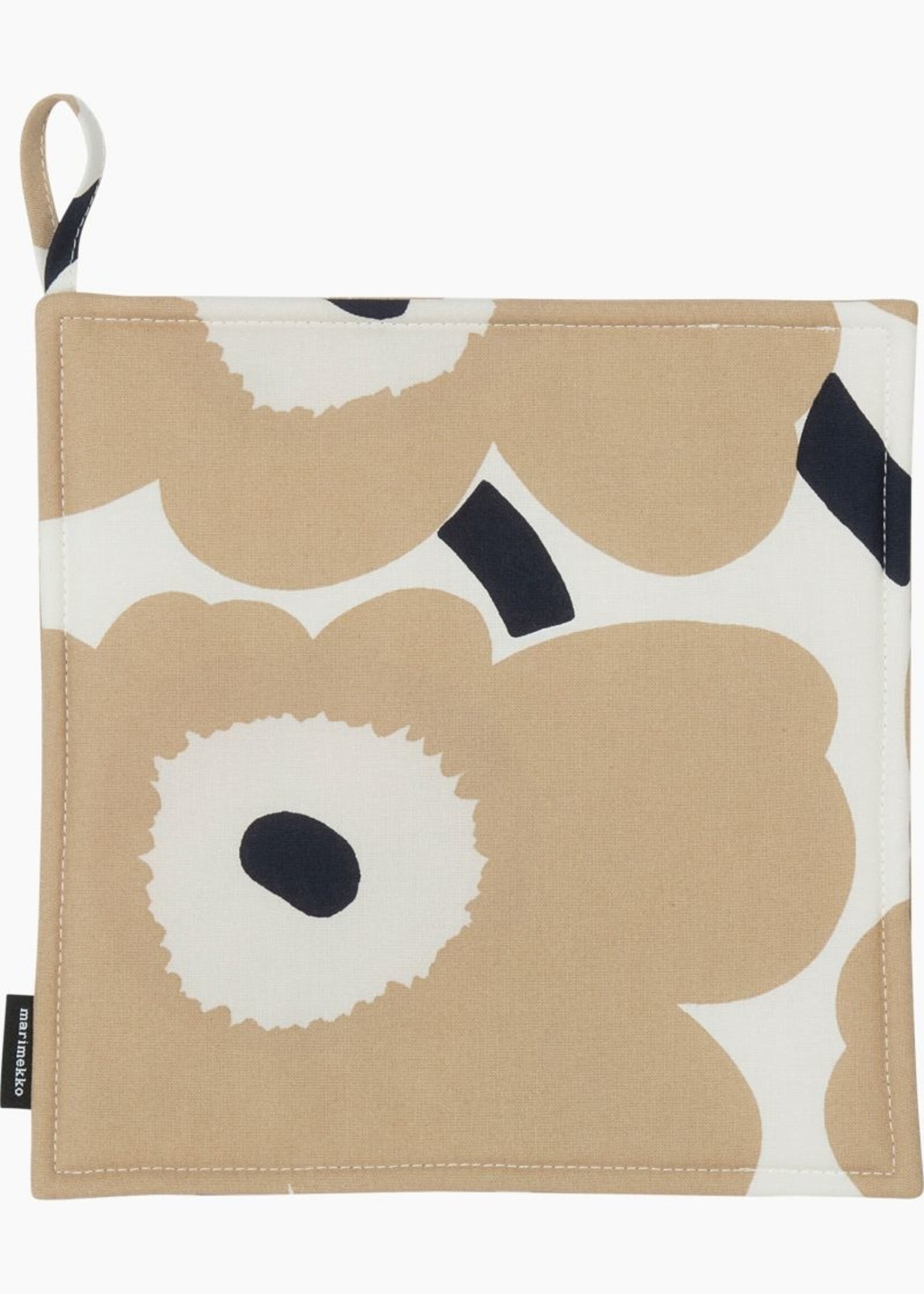 Marimekko Marimekko Pieni Unikko Pannenlap Bloemen Beige Katoen