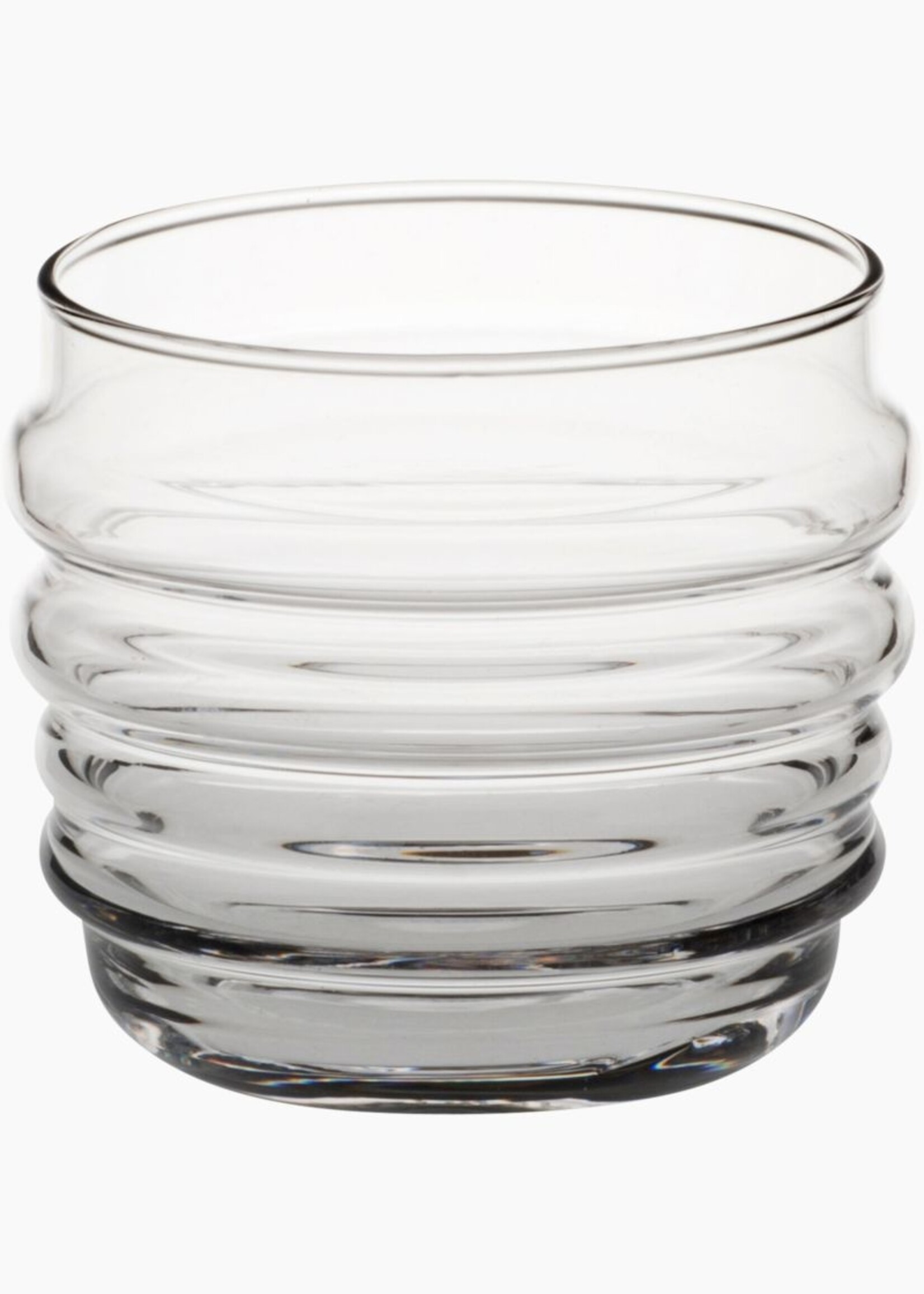 Marimekko Ensemble de 2 gobelets ou verres à eau Marimekko en verre 'Sukat Makkaralla'.