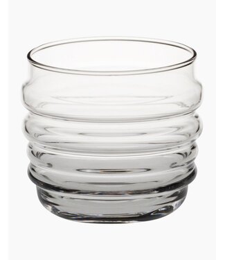 Marimekko Ensemble de 2 gobelets ou verres à eau Marimekko en verre 'Sukat Makkaralla'.