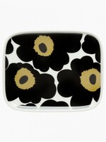 Marimekko Marimekko - Unikko - Bord - Zwart - 15 X 12cm