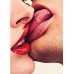 Paper Collective Paper Collective Poster Henrik Bülow The Kiss II 50x70cm