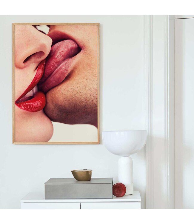 Paper Collective Poster Henrik Bülow The Kiss II 50x70cm