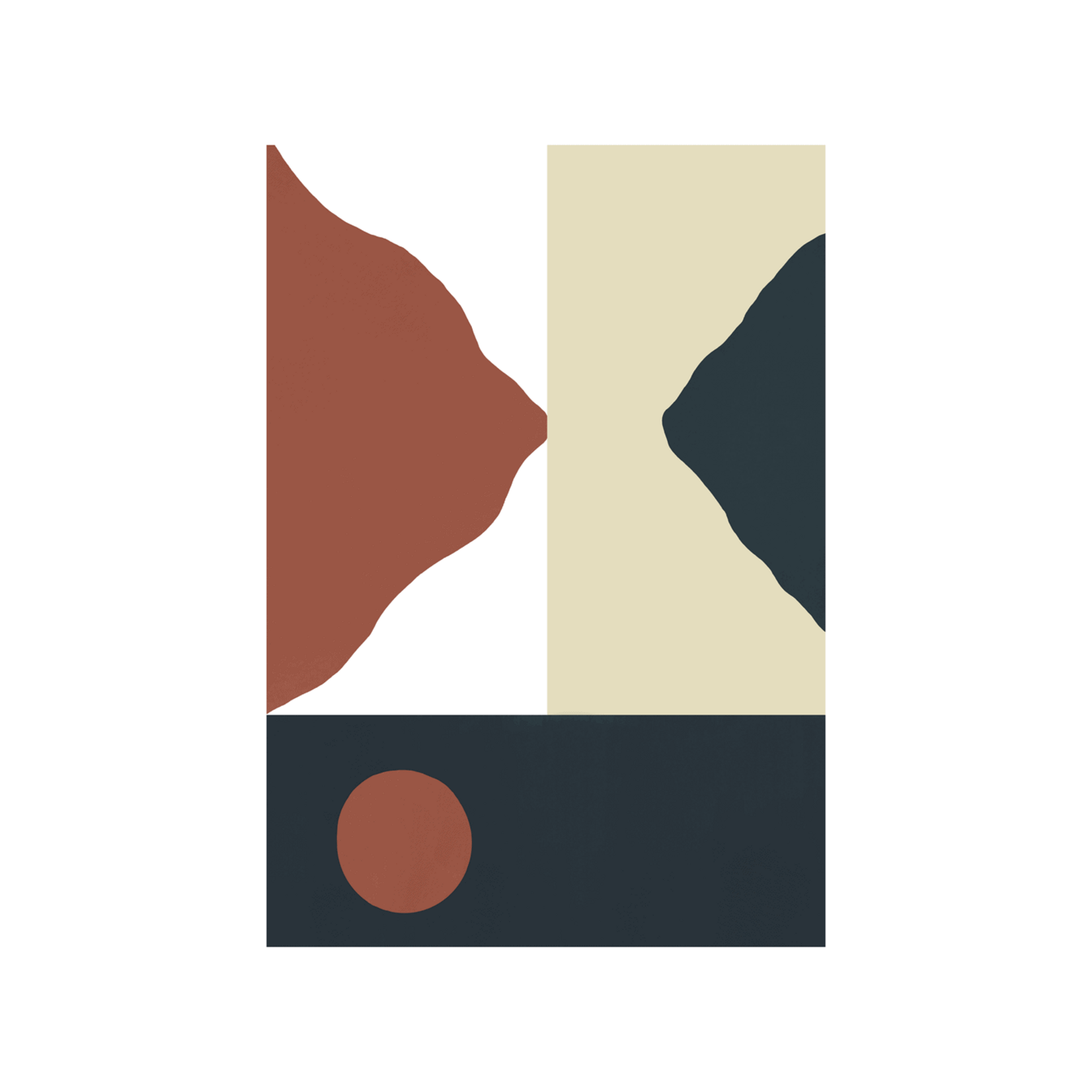 Paper Collective Paper Collective Poster Denis Boudart Big Sur 30x40