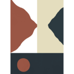 Paper Collective Paper Collective Poster Denis Boudart Big Sur 50x70cm