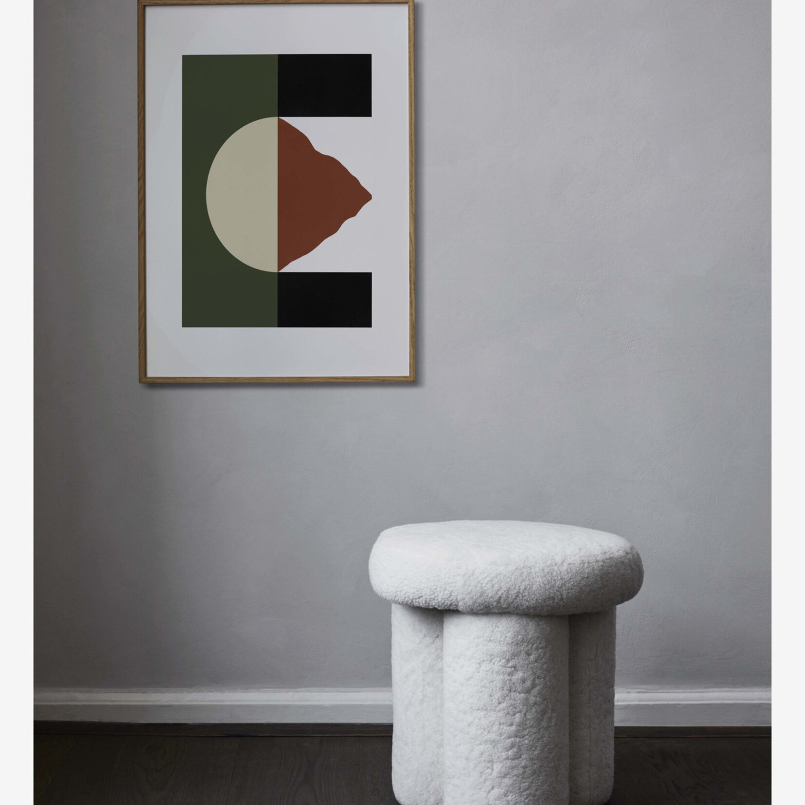 Paper Collective Paper Collective Poster Denis Boudart Mountain 50x70cm