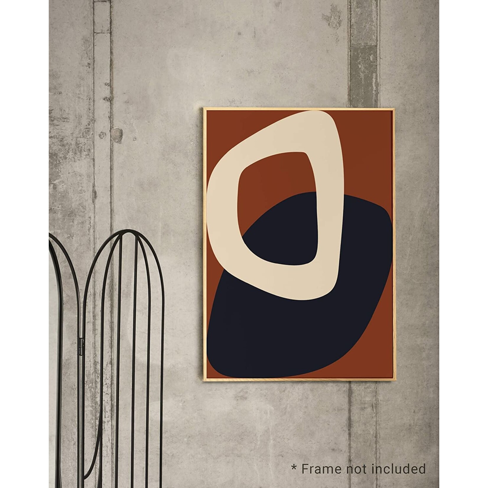 Paper Collective Paper Collective Poster Nina Bruun Solid Shapes 02 30x40cm