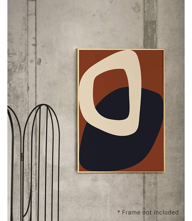Paper Collective Poster Nina Bruun Solid Shapes 02 30x40cm