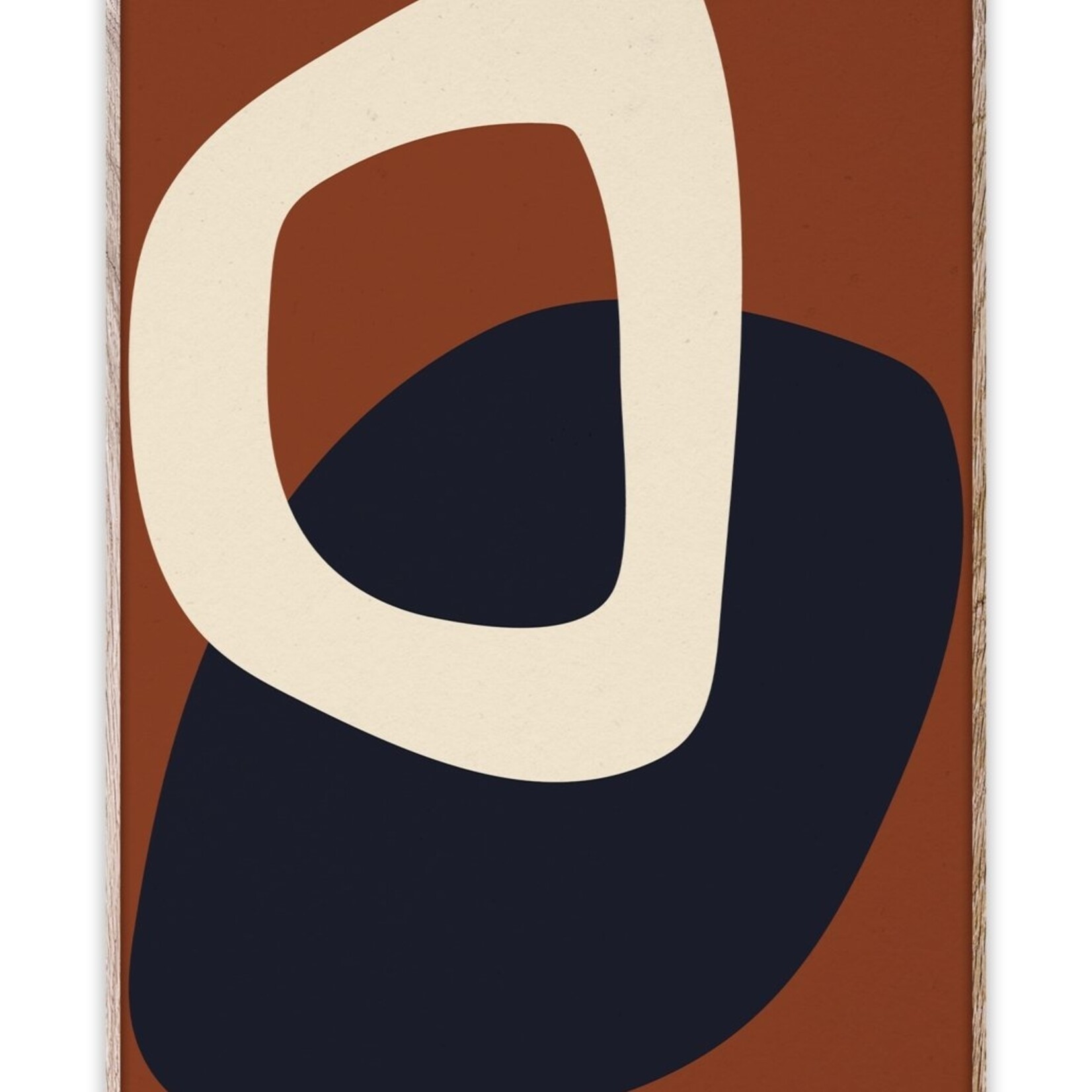 Paper Collective Paper Collective Poster Nina Bruun Solid Shapes 02 50x70cm