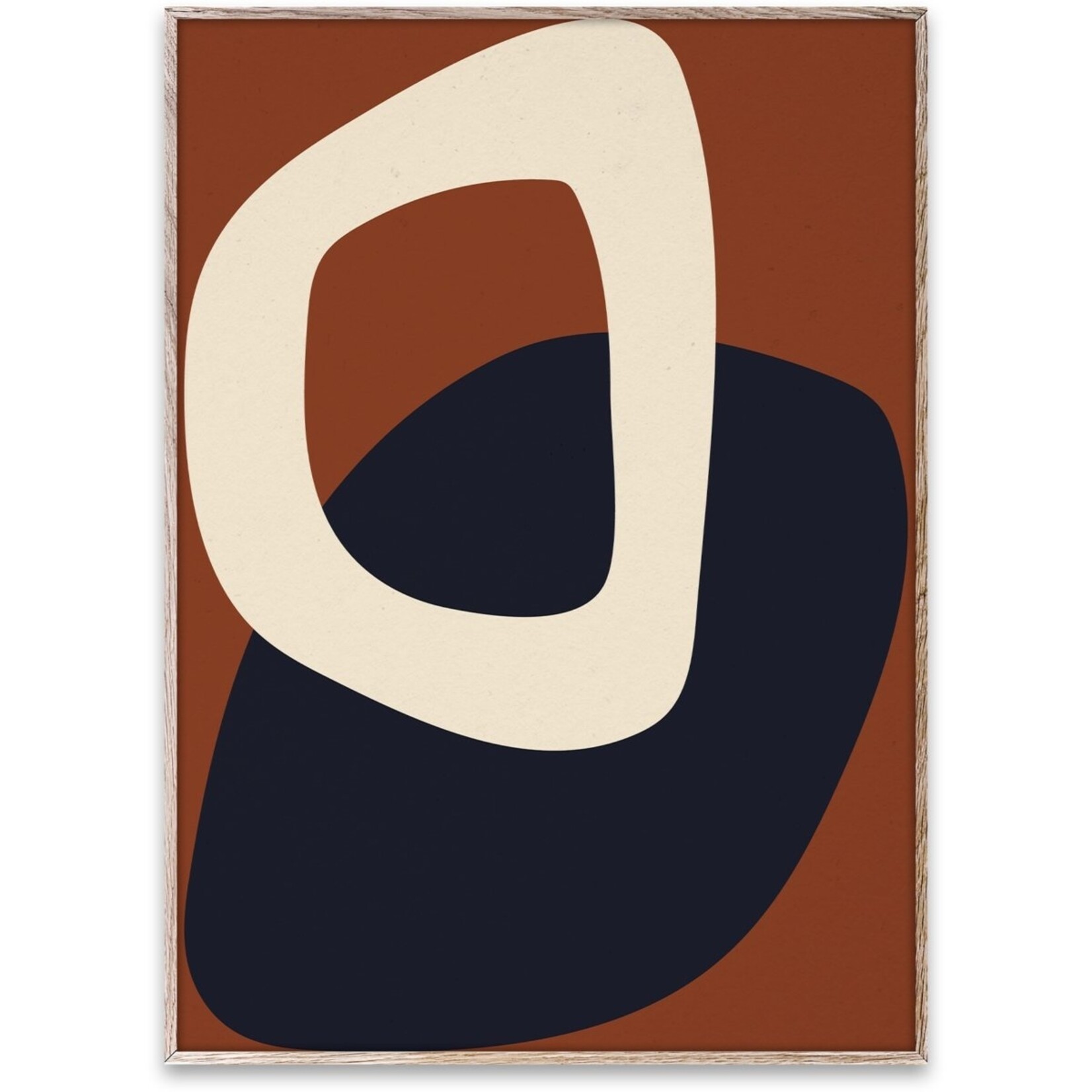 Paper Collective Paper Collective Poster Nina Bruun Solid Shapes 02 50x70cm
