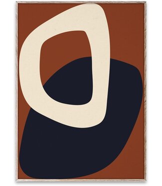 Paper Collective Paper Collective Poster Nina Bruun Solid Shapes 02 50x70cm