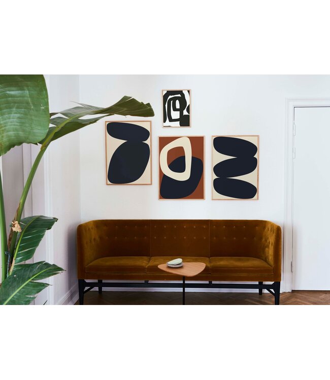 Paper Collective Poster Nina Bruun Solid Shapes 02 50x70cm