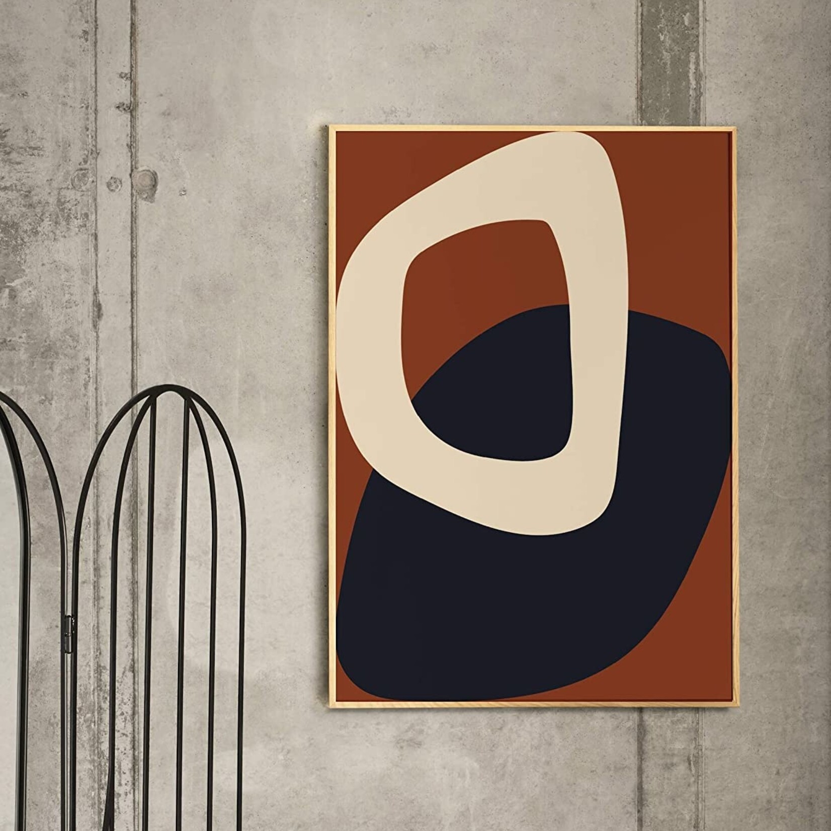 Paper Collective Paper Collective Poster Nina Bruun Solid Shapes 02 50x70cm