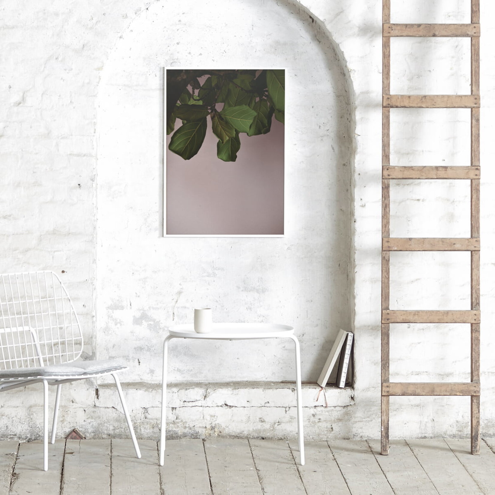 Paper Collective Paper Collective Poster Norm Architects Green Leaves 30x40