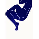 Paper Collective Paper Collective Poster Jazmine Andrew Linocut III 50x70cm