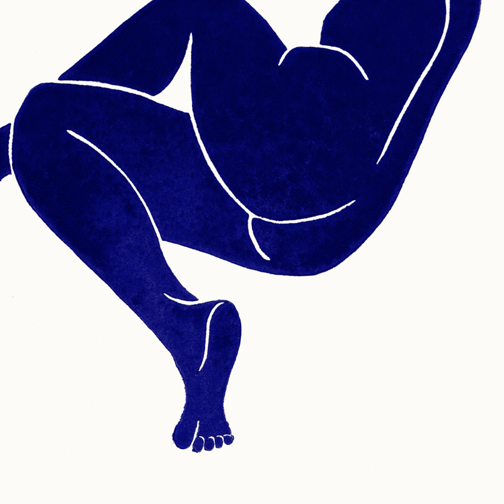 Paper Collective Paper Collective Poster Jazmine Andrew Linocut III 50x70cm