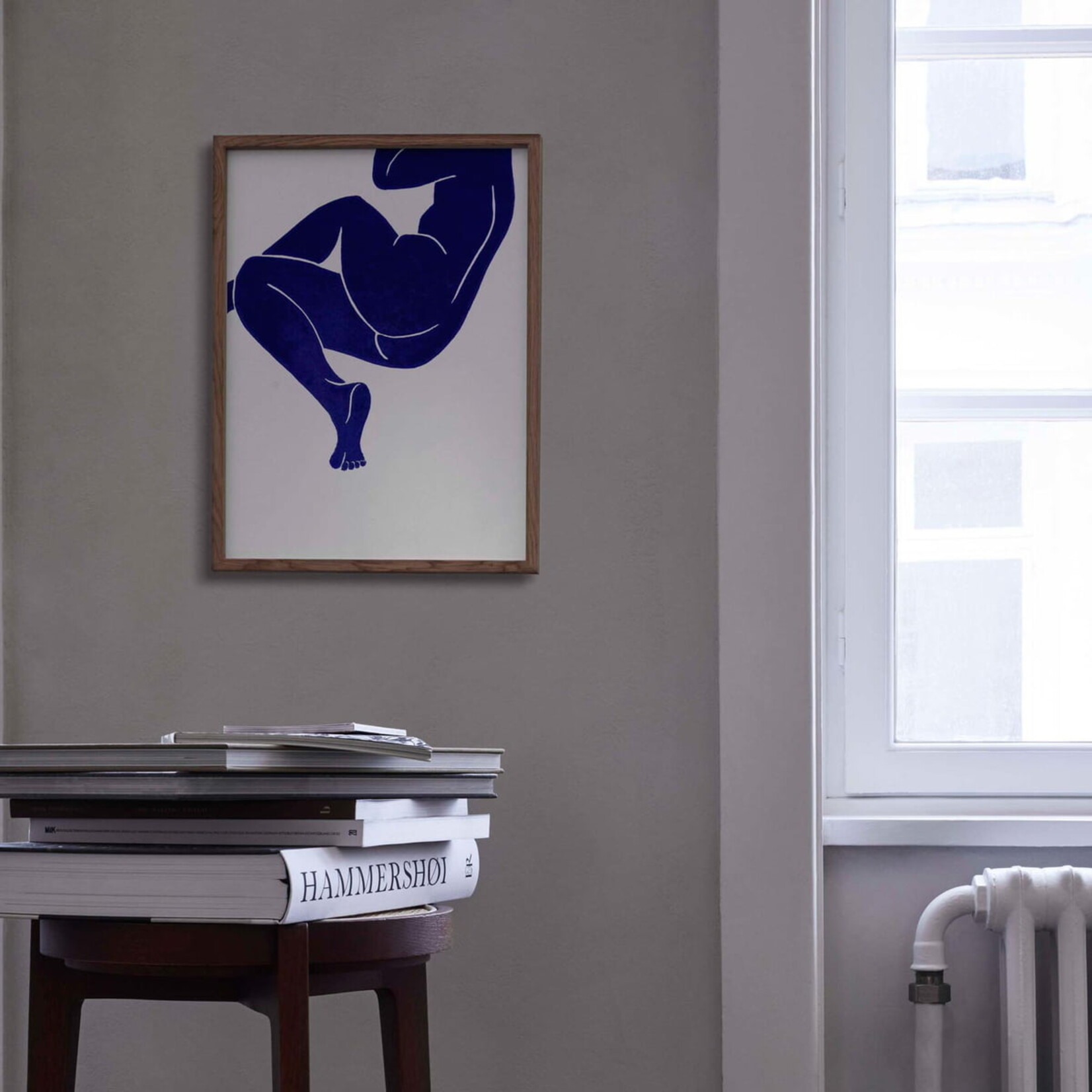 Paper Collective Paper Collective Poster Jazmine Andrew Linocut III 50x70cm