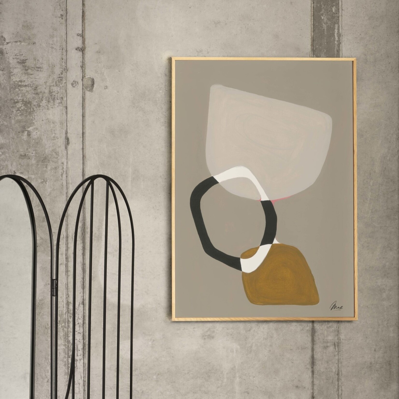 Paper Collective Paper Collective Poster Mae Studio Composition 03 50x70