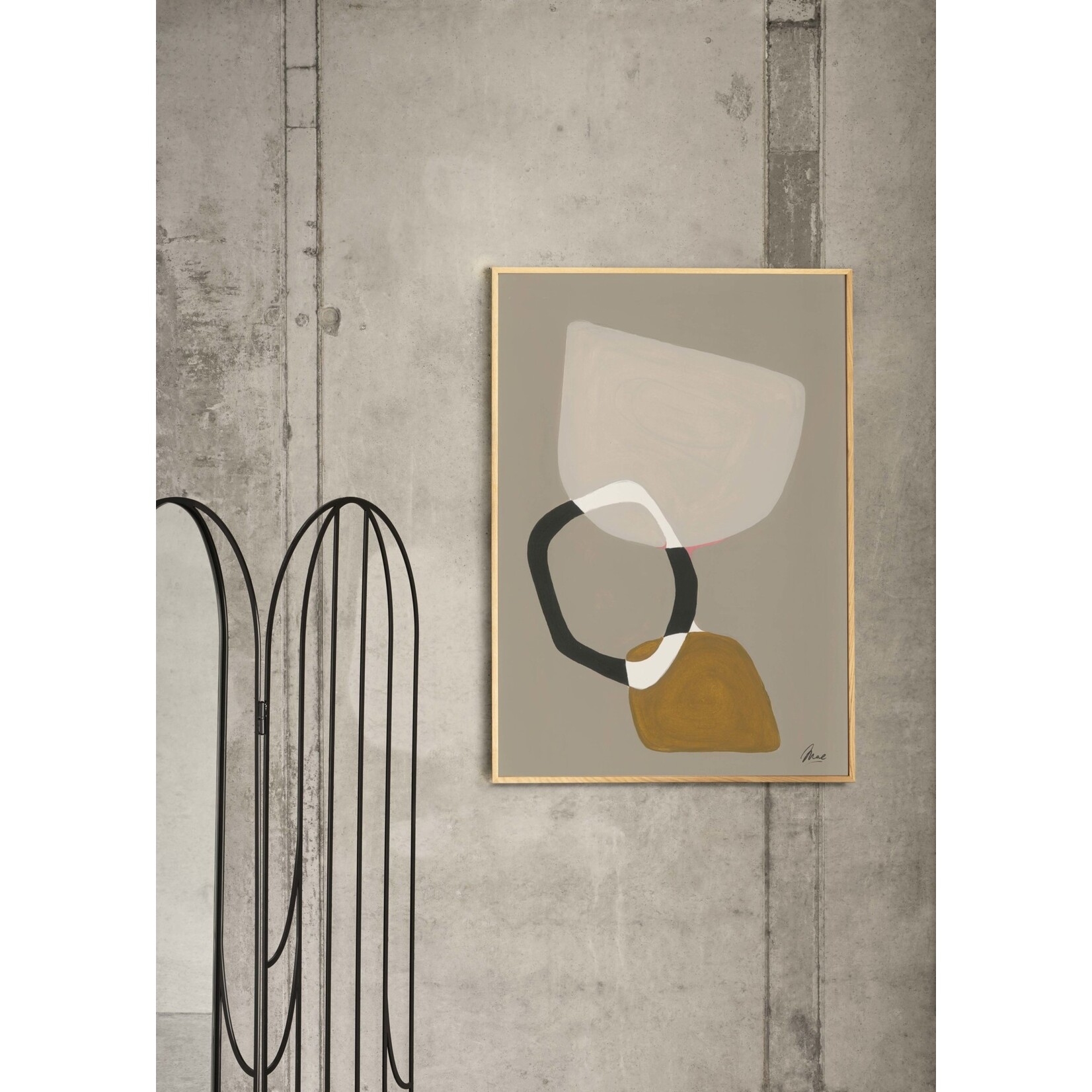 Paper Collective Paper Collective Poster Mae Studio Composition 03 50x70