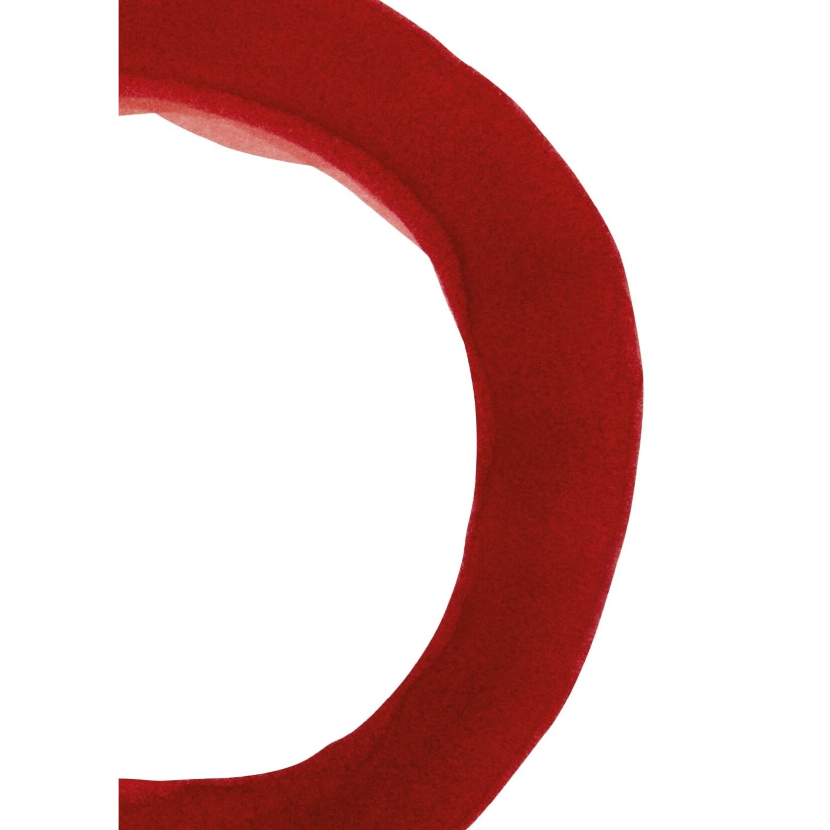Paper Collective Paper Collective Poster Norm Architects Enso Red II 30x40cm