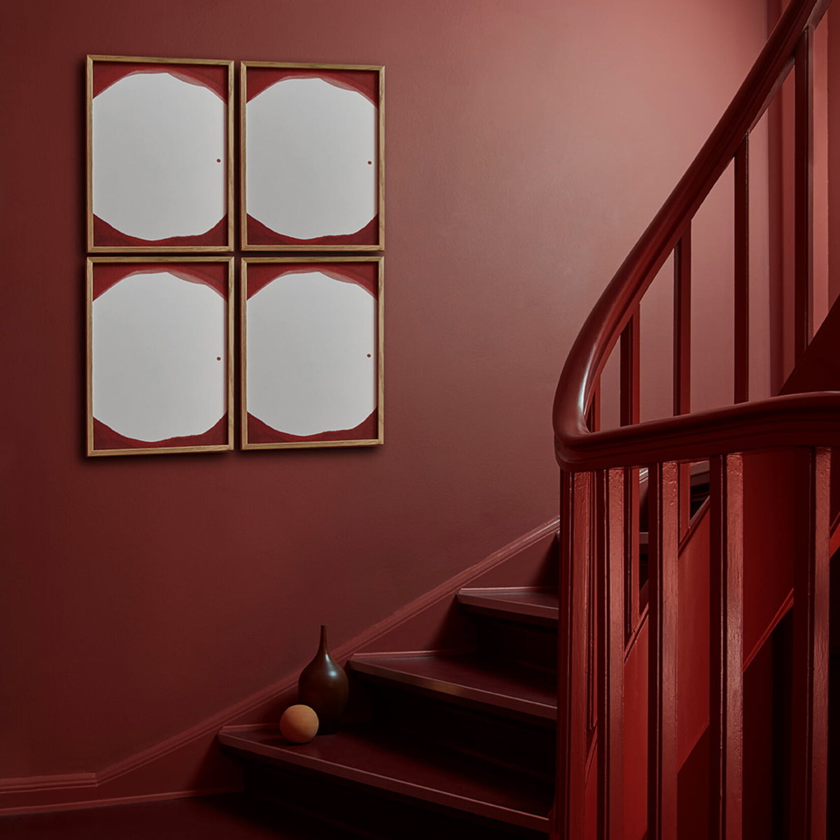 Paper Collective Paper Collective Poster Norm Architects Enso Red III 30x40cm