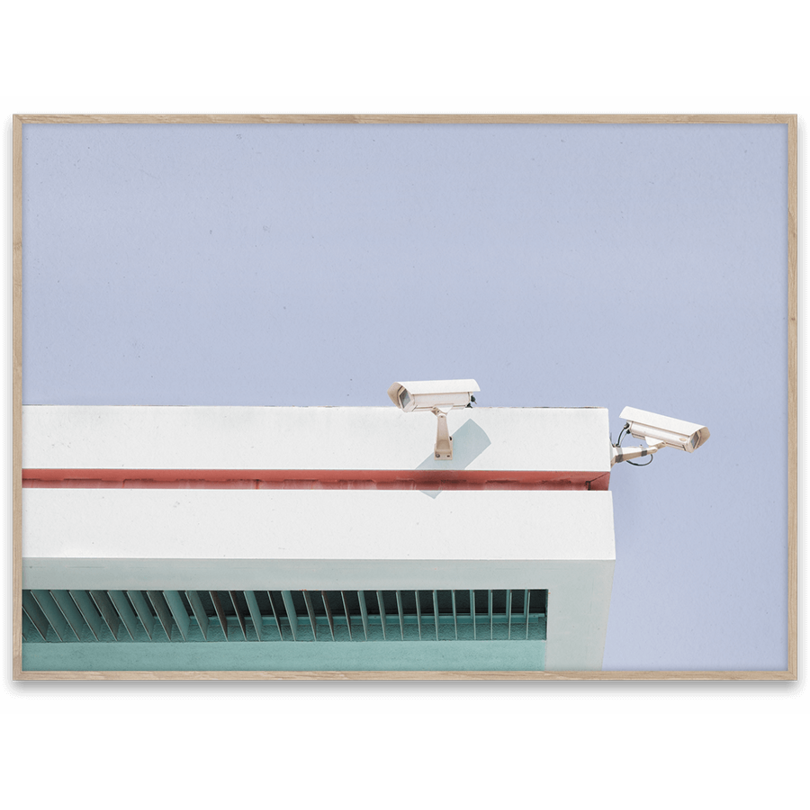 Paper Collective Paper Collective Poster Mikal Strom Los Angeles is pink 02 50x70cm