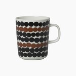 Marimekko Marimekko Siirtolapuutarha Mok Bruin Zwart 25cl