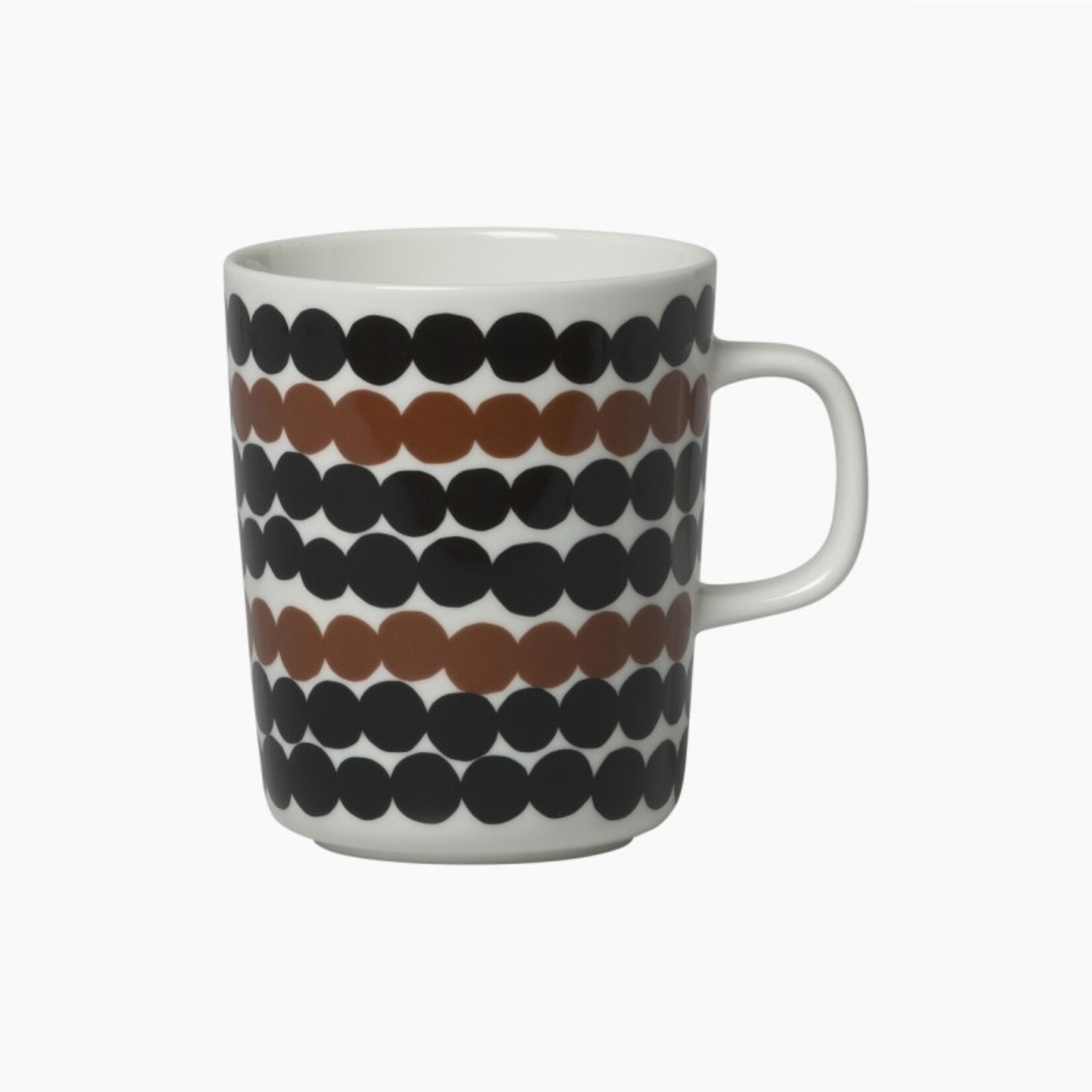 Marimekko Marimekko Siirtolapuutarha Mok Bruin Zwart 25cl