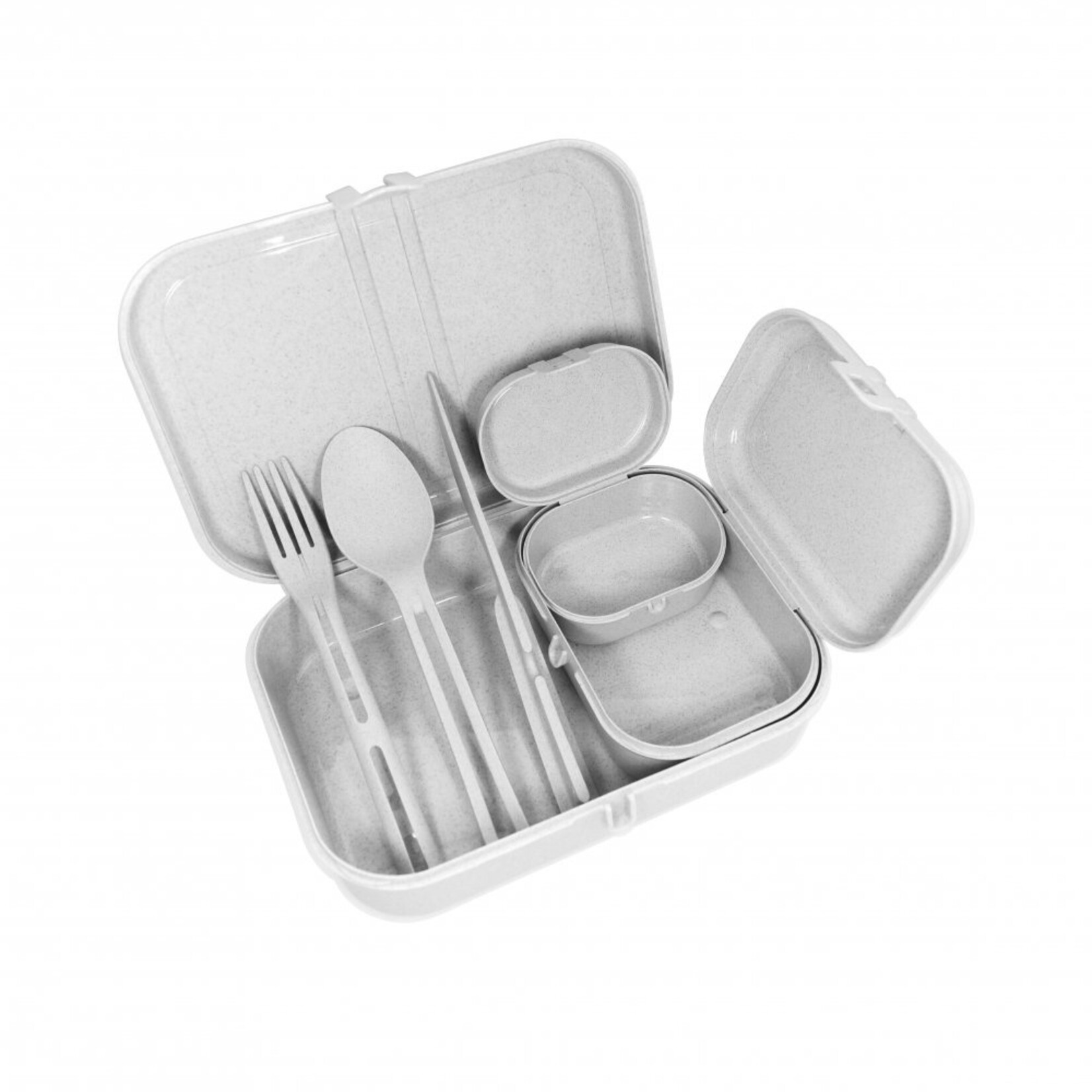 Koziol Koziol - PASCAL READY - Set de boîtes à lunch - Gris clair - Plastique