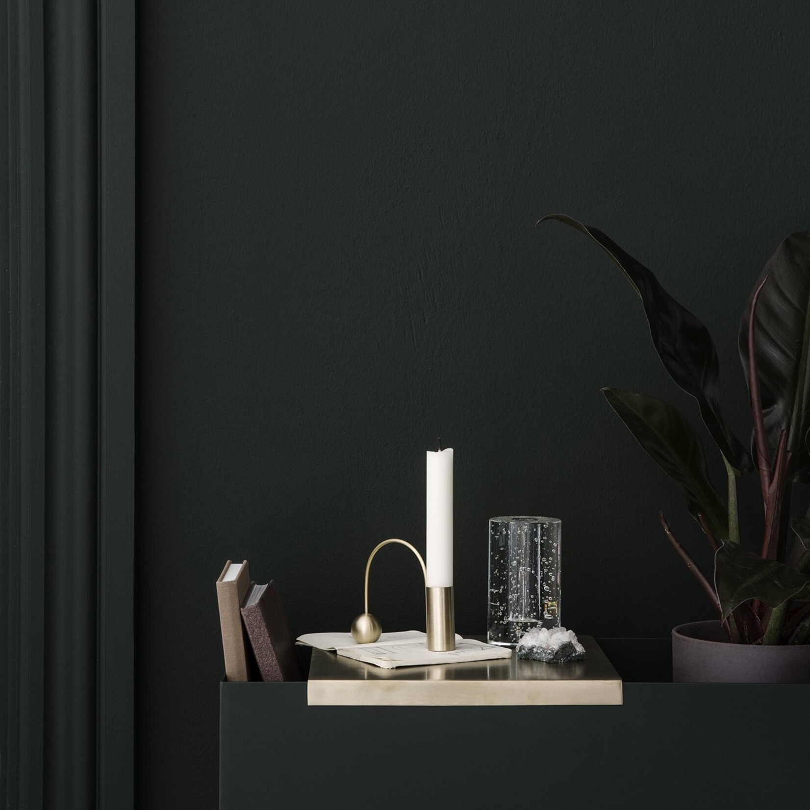 Ferm Living Ferm Living Plateau pour boîte à plantes Laiton