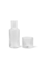 Ferm Living Ferm Living Ripple Carafe nervurée clair petit