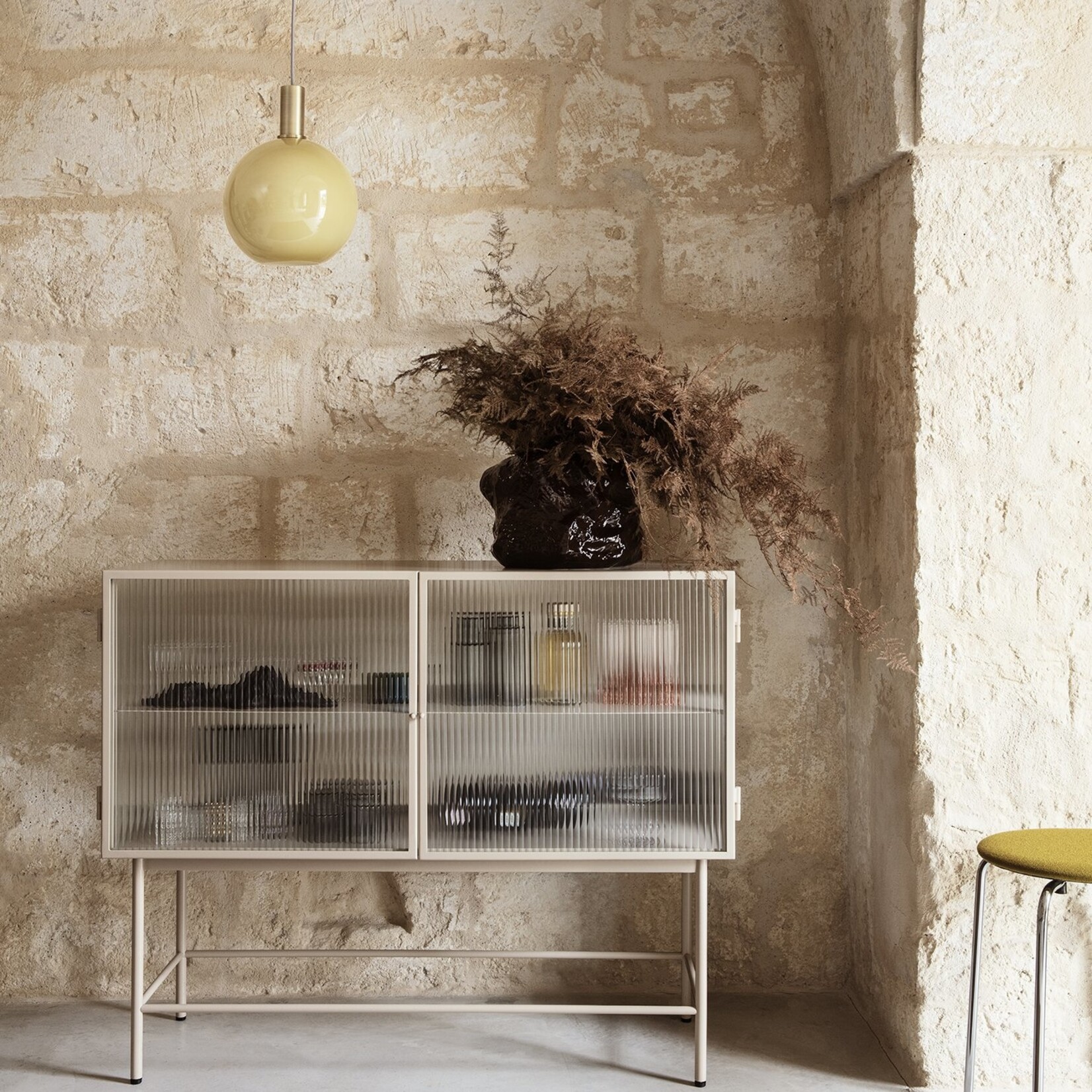 Ferm Living Ferm Living Opaal kap Bol Zuiders Moss