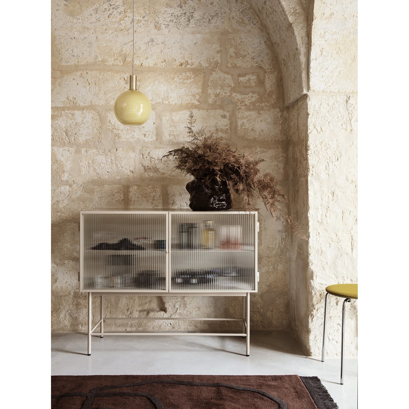 Ferm Living Ferm Living Abat-jour Opale Ampoule Mousse du Sud