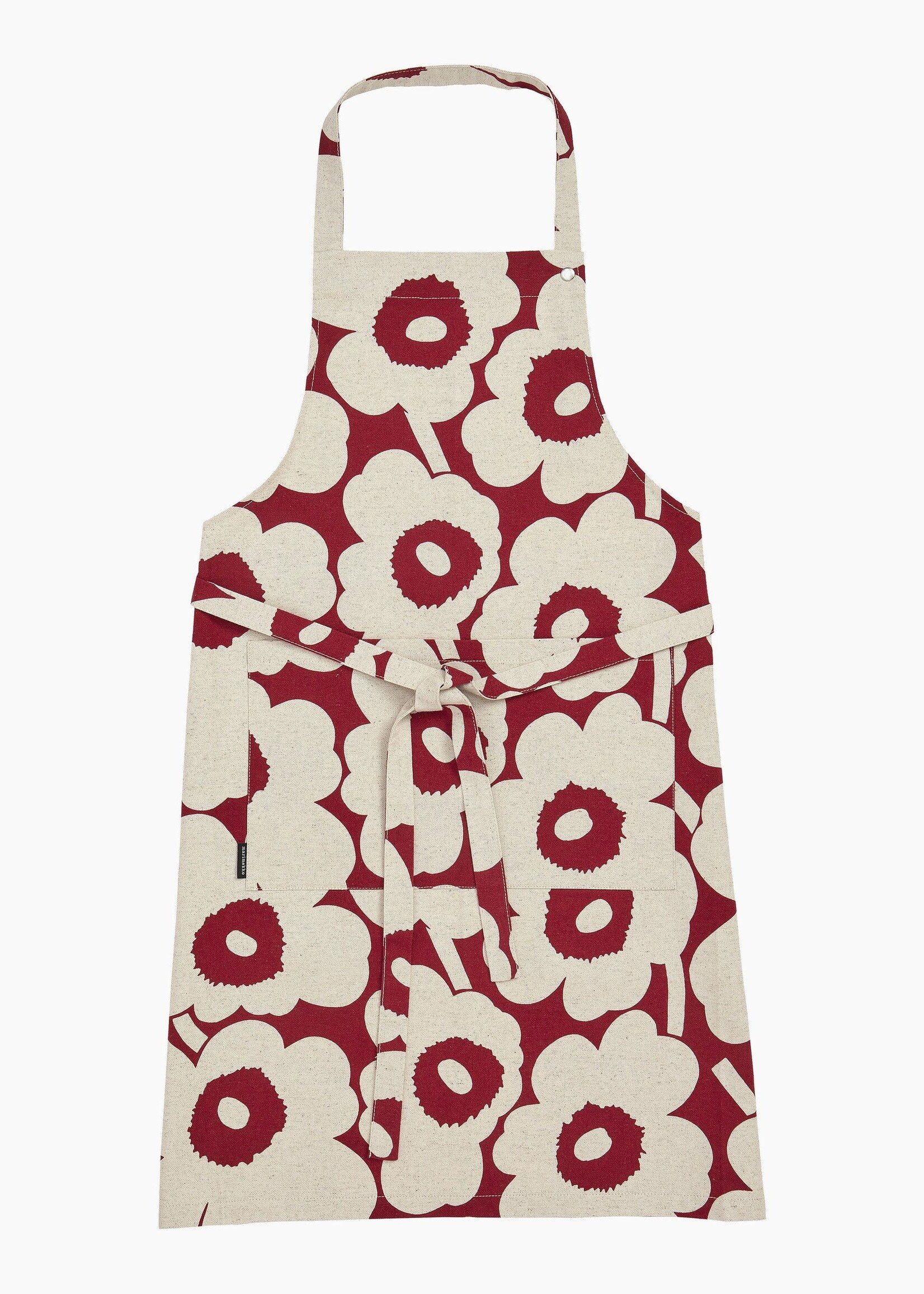 Marimekko Marimekko Pieni Unikko schort Gebloemd Rood