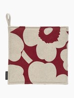Marimekko Marimekko Pieni Unikko pannenlap Gebloemd Rood