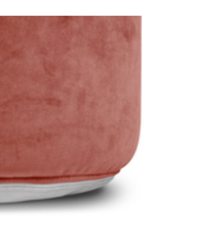 Pouf Fatboy Point Velvet en rhabarber recyclé