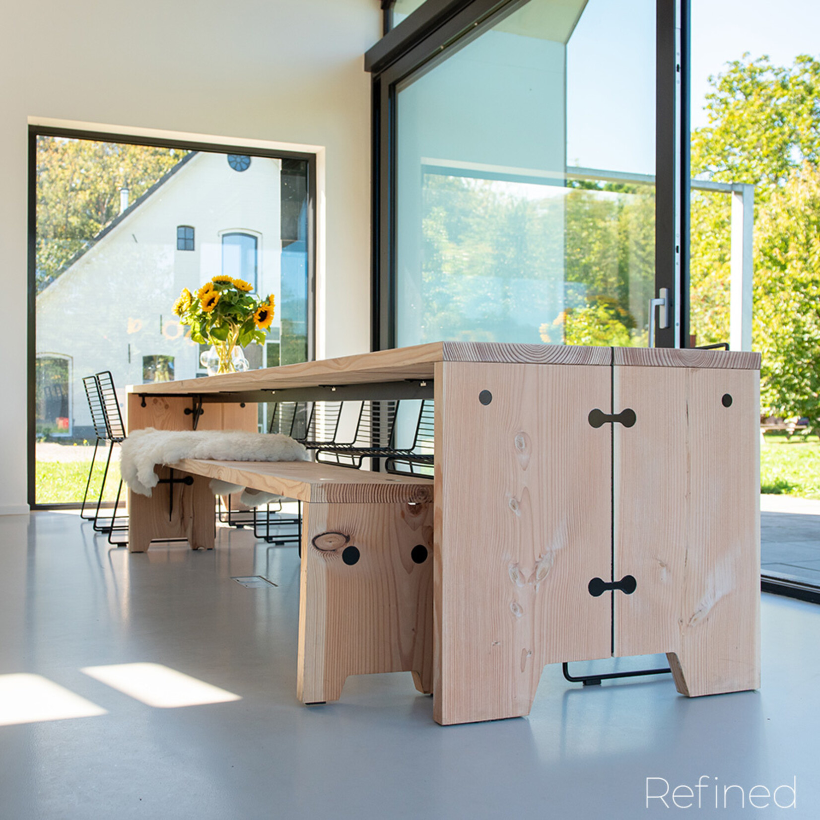 Weltevree WELTEVREE - FORESTRY TABLE 6 PERSONEN