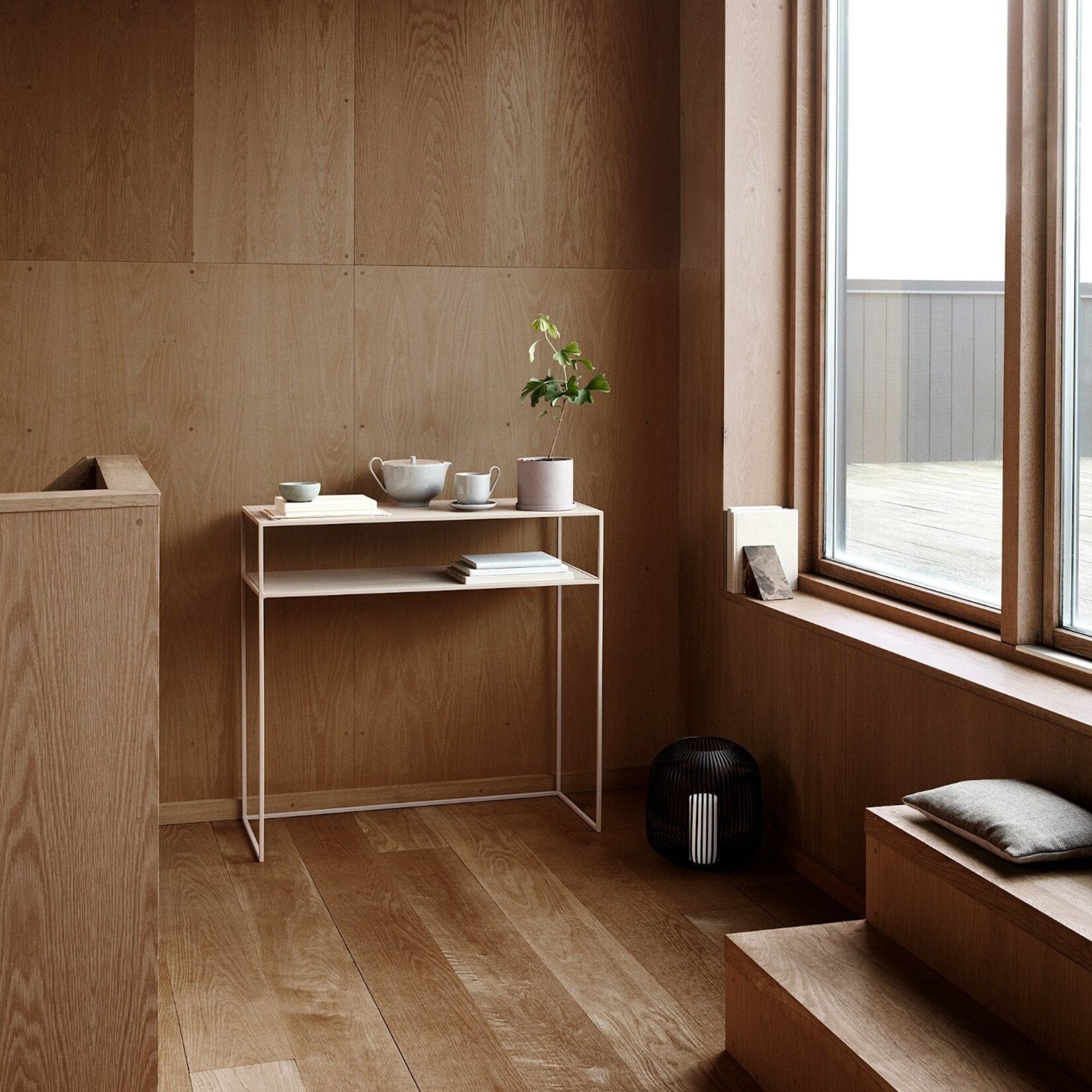 Blomus BLOMUS - LITO windlicht zwart Ø27,5 cm (Medium)