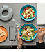 Guzzini  ONTHEGO Salade lunch box Kunststof Blauw Oranje